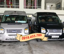 Cho thuê xe du lịch 16 chỗ dịp lễ tết 2024 - 2025 tại Quận 7