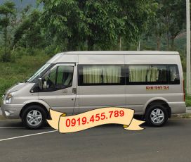 Cho thuê xe du lịch 16 chỗ tại Quận 1 TPHCM