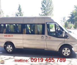 Dịch vụ cho thuê xe du lịch 16 chỗ tại Tp.HCM giá tốt nhất