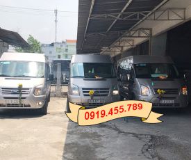 Cho thuê xe du lịch 16 chỗ tại Quận 6 TPHCM