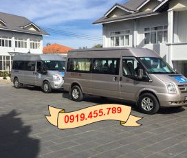 Cho thuê xe du lịch 16 chỗ tại Quận 2 TPHCM