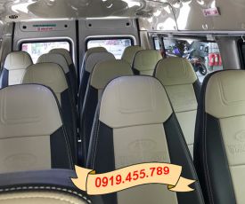 Cho thuê xe du lịch 16 chỗ tại Quận 2 TPHCM