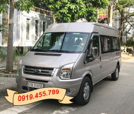 Cho thuê xe du lịch 16 chỗ dịp lễ tết 2024 - 2025 tại Quận 6