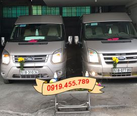 Thuê xe 16 chỗ tại Tphcm