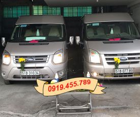 Thuê xe 16 chỗ tại Tphcm