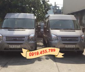 Cho thuê xe du lịch 16 chỗ dịp lễ tết 2024 - 2025 tại Quận 11